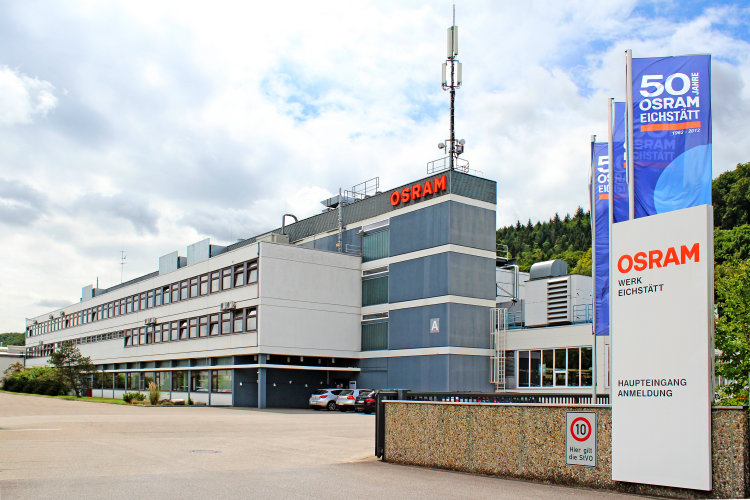 Osram plant in Eichstätt